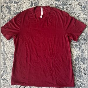 Men’s Lululemon Shirt Short Sleeve Running Reflective Gym Performance